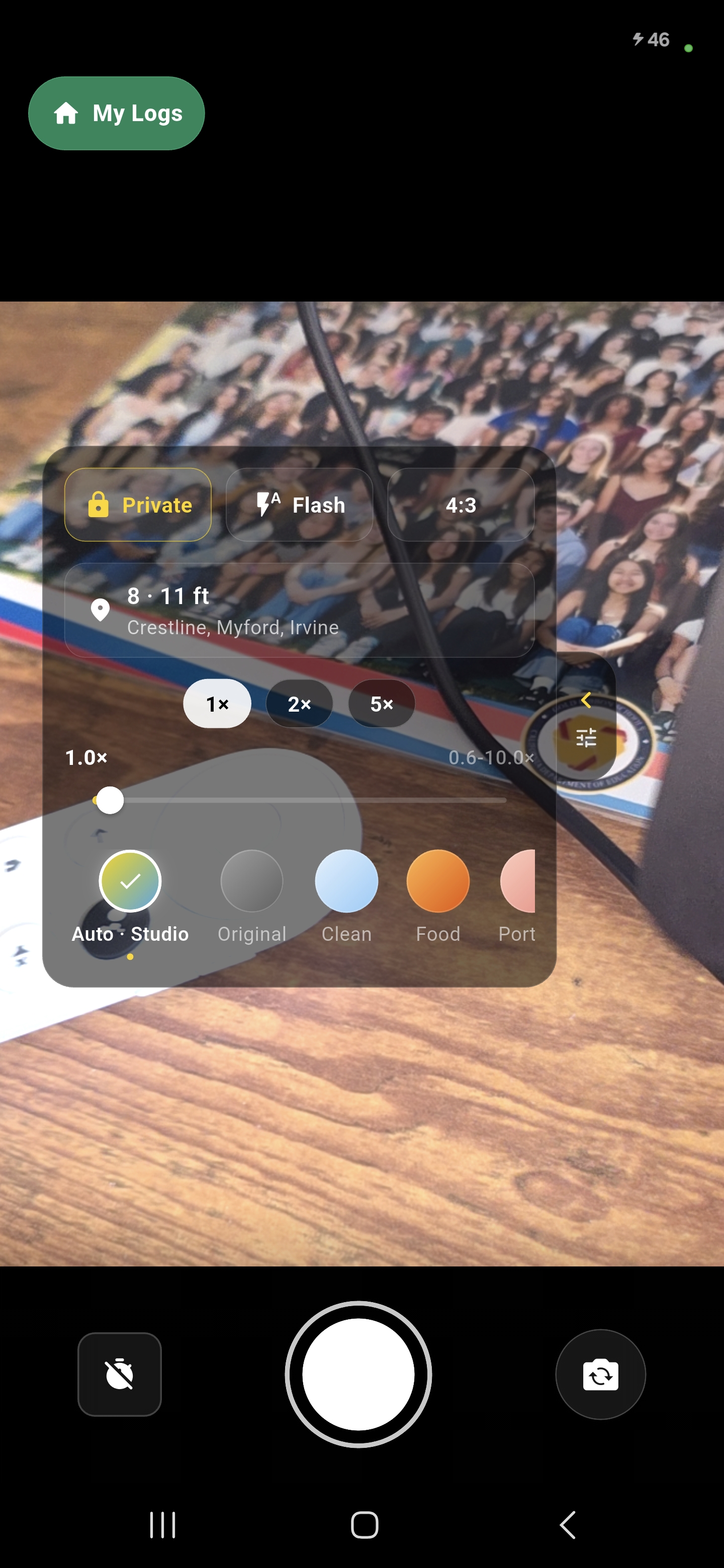 Camera — filters & location — yogylogy